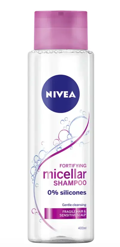 Nivea Micellar Shampoo pro oslabené vlasy bez silikonů 400 ml