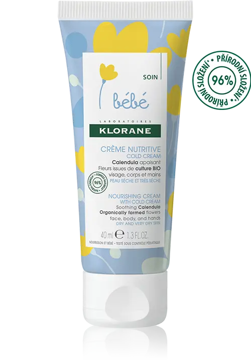 Klorane Bébé Creme Nutritive 40 ml