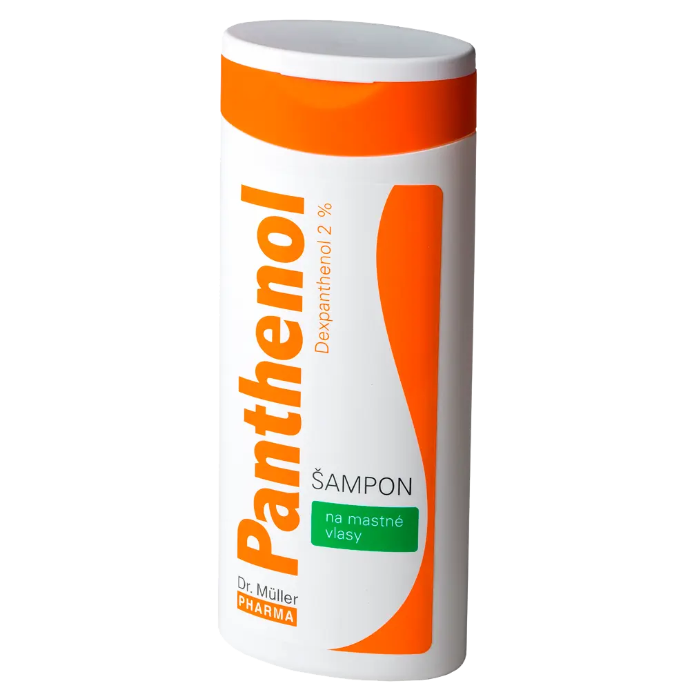 Panthenol šampon na mastné vlasy 2% 250 ml