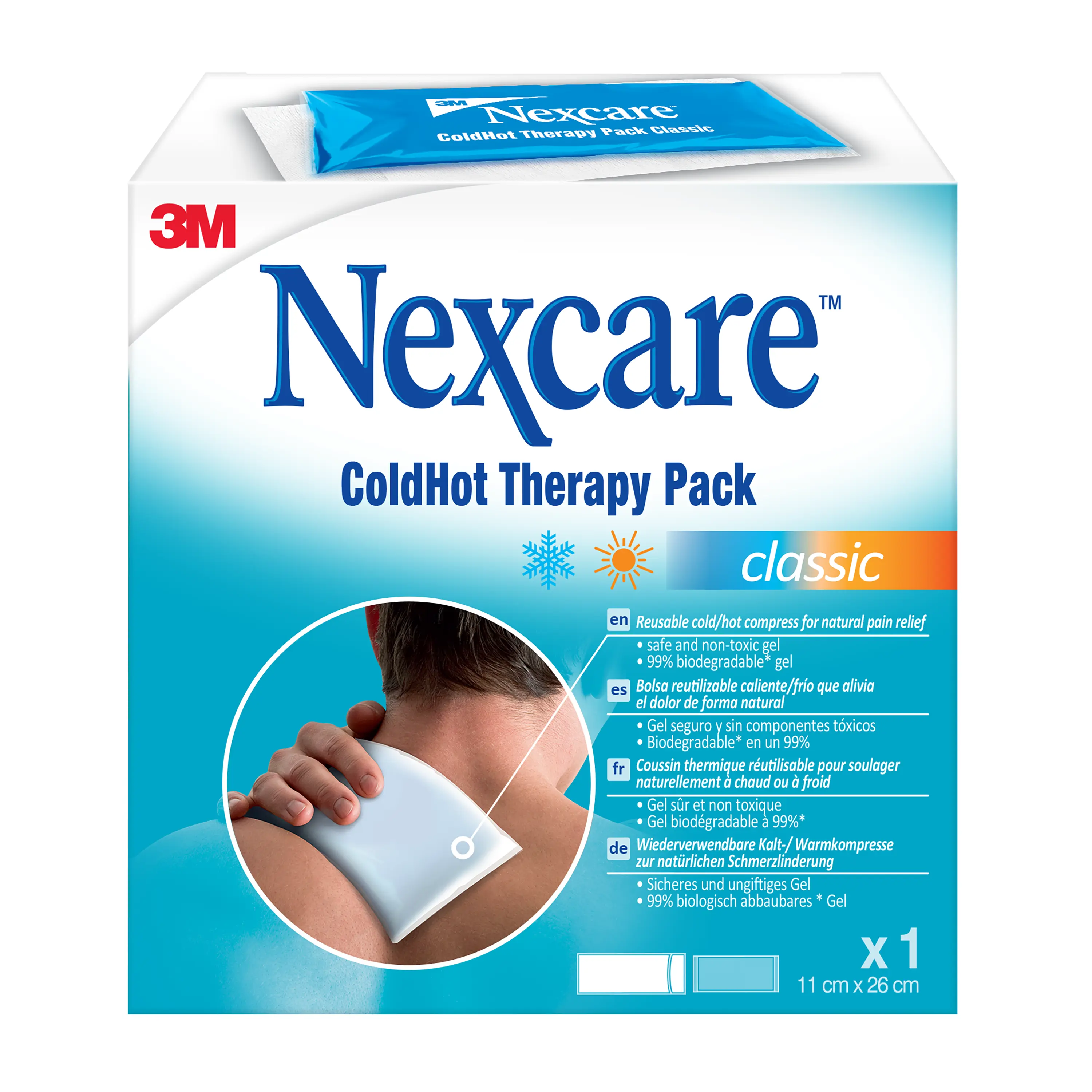3M Nexcare ColdHot Therapy Pack Classic 11 x 26 cm
