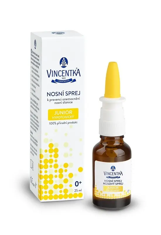 Vincentka nosní sprej JUNIOR hypotonický 25 ml