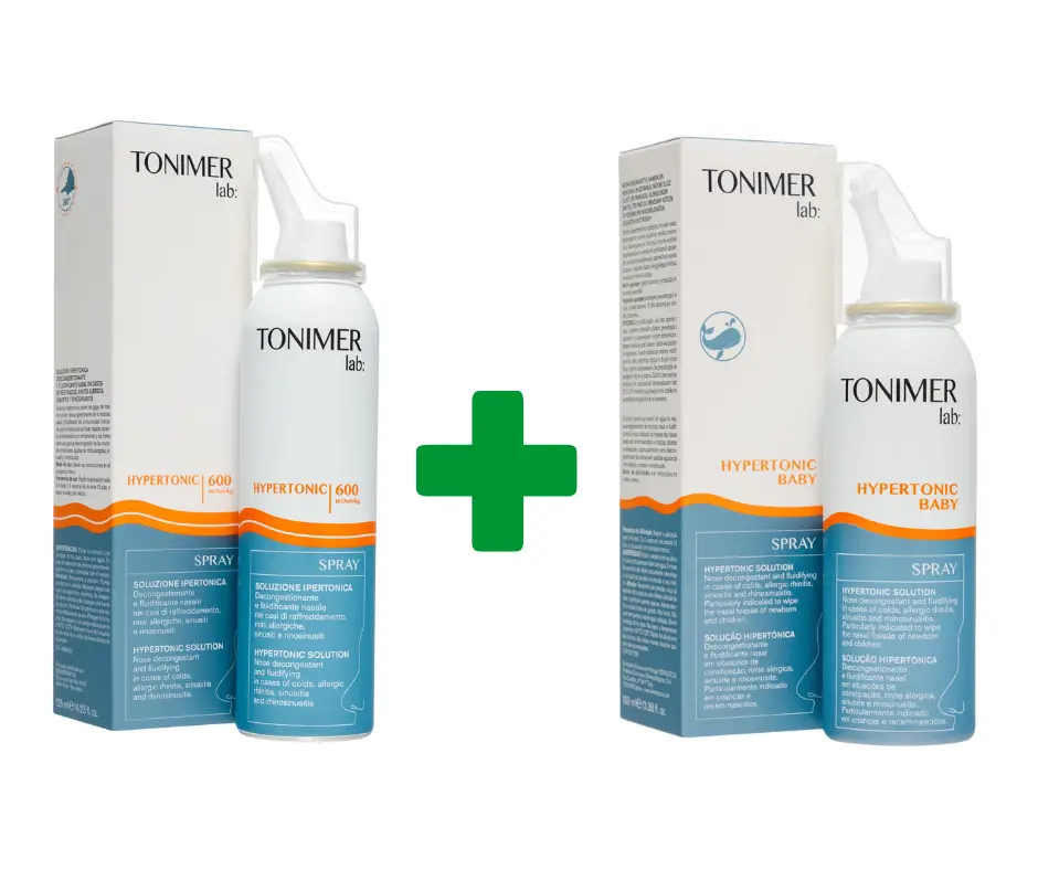 TONIMER lab hypertonický sprej 600 mOsm/kg 125ml