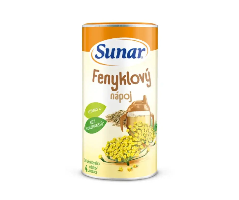 SUNAR Fenyklový rozpustný nápoj 200 g