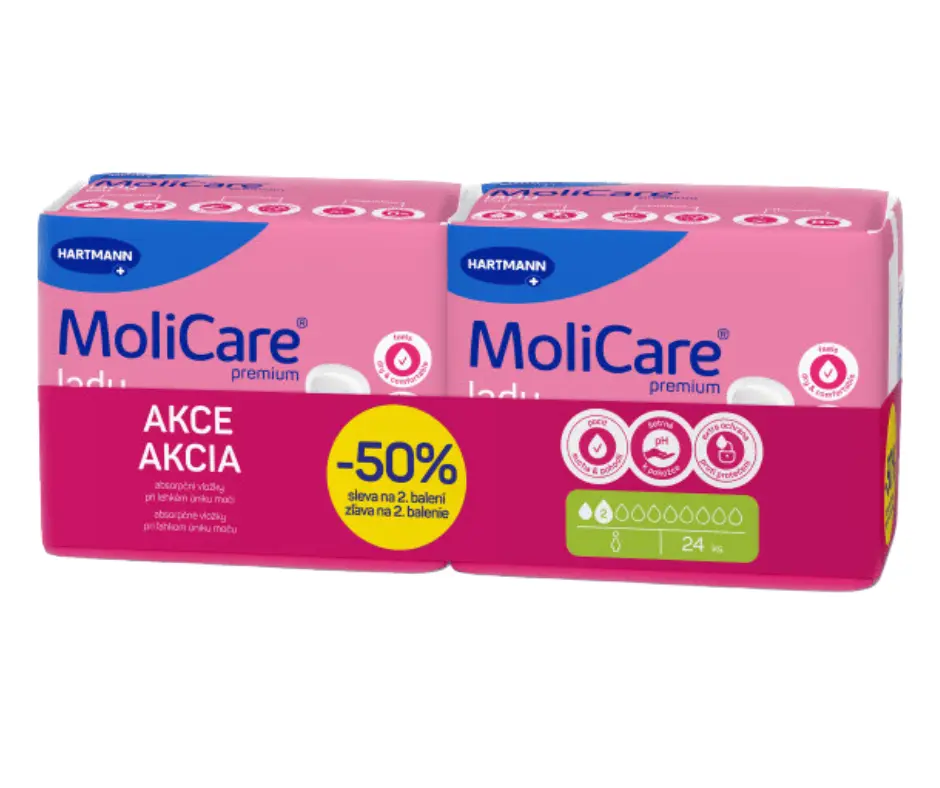MoliCare Lady Pad inkont.vložky 2k duopack 2x12ks