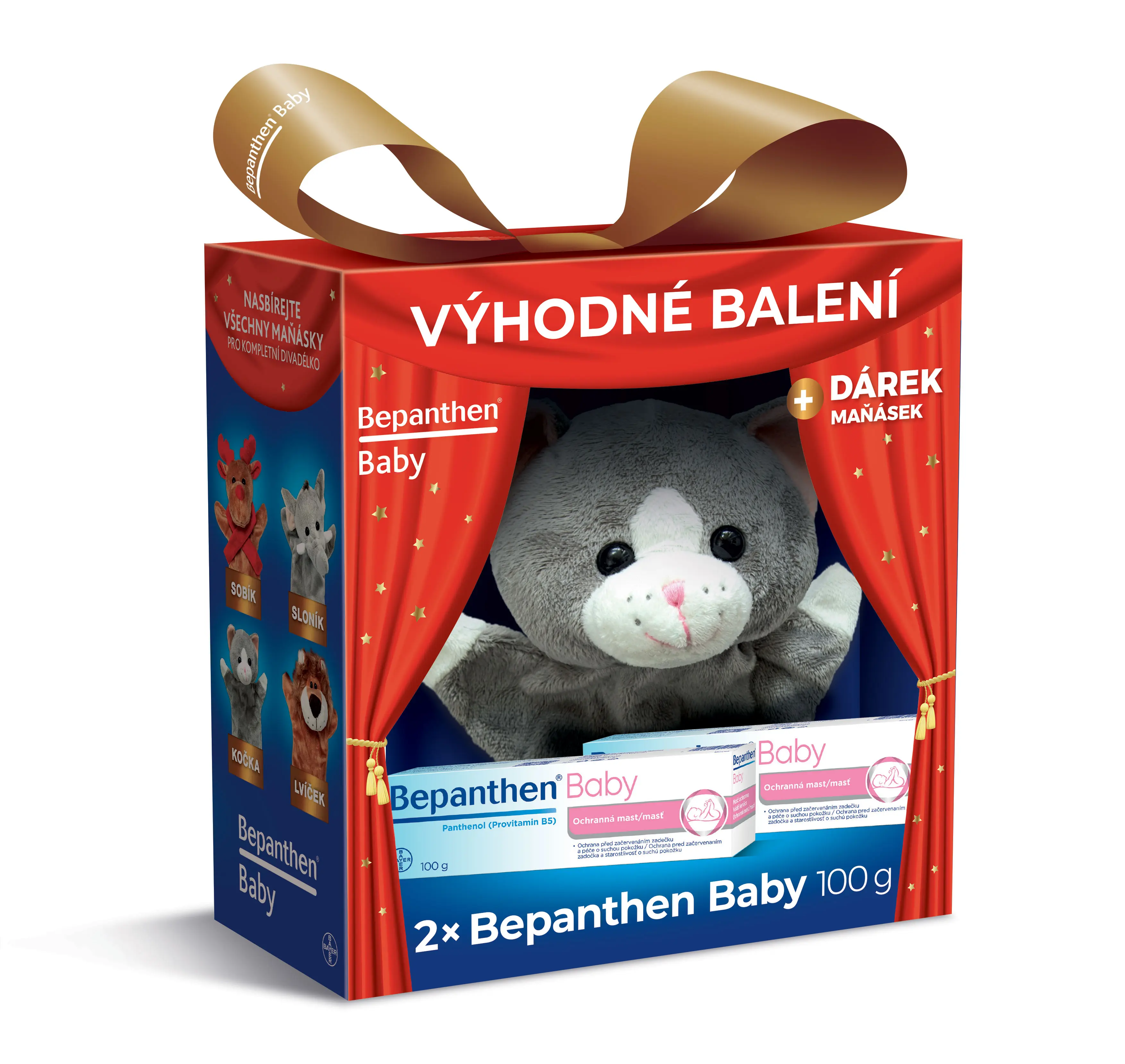 Bepanthen Ochranná mast 2x100 g + dárek koupíte na Alphega.cz
