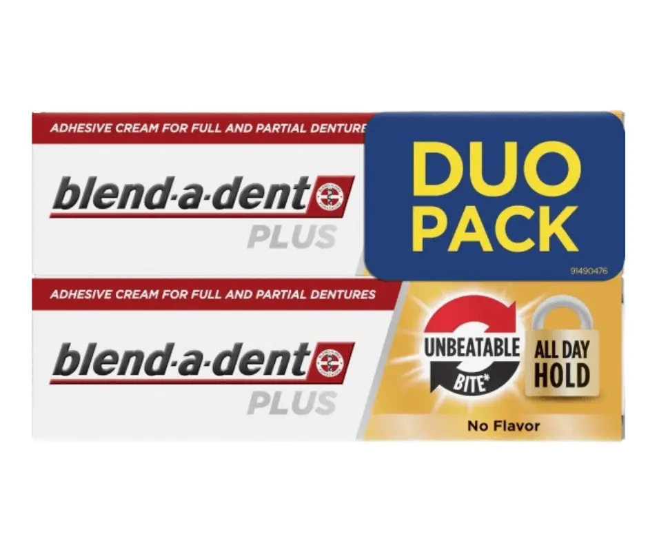 Blend-a-Dent fixační krém 2 x 40 g Plus