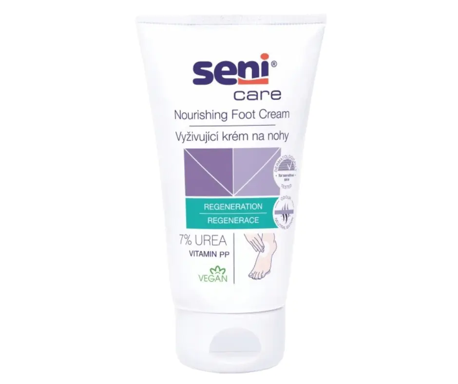 Seni Care vyživující krém na nohy 7% urea 100ml