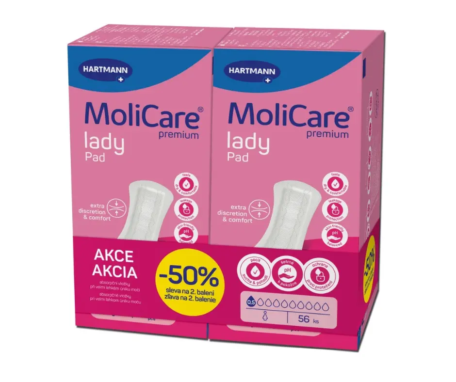 MoliCare Lady Pad ink.vložky 0.5kap.duopack 2x28ks