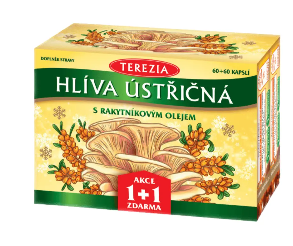 Terezia Company Hlíva ústř.s rakyt.olejem kapslí 60+60 2024