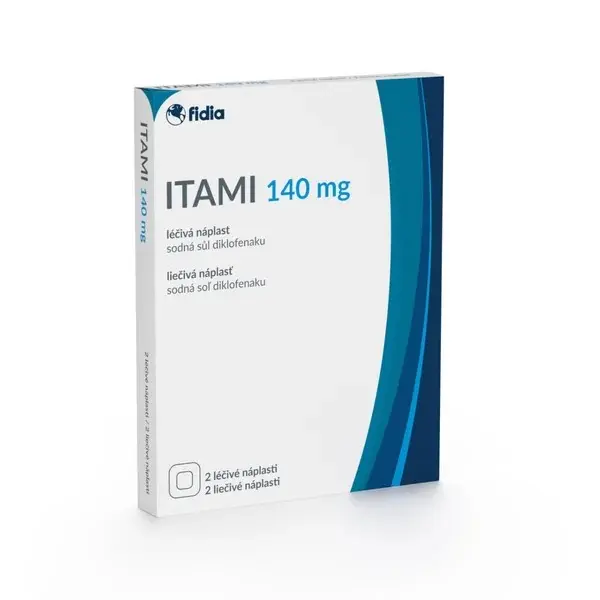 Levně ITAMI 140 mg léčivá náplast 2 ks