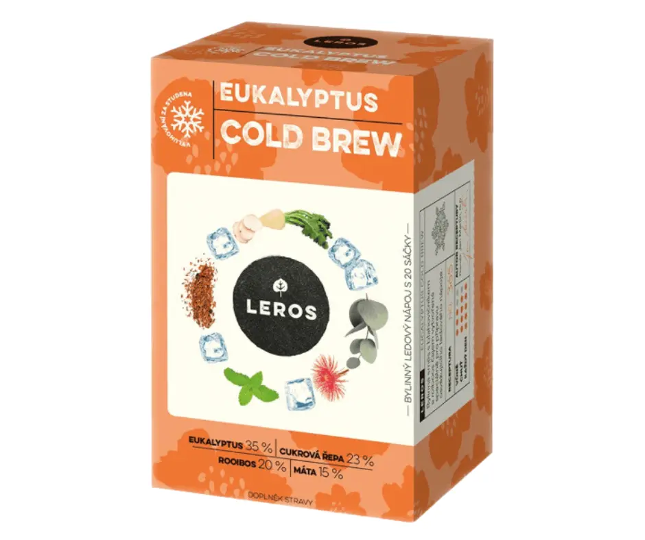 LEROS Cold Brew Eukalyptus čaj 20x1.8g
