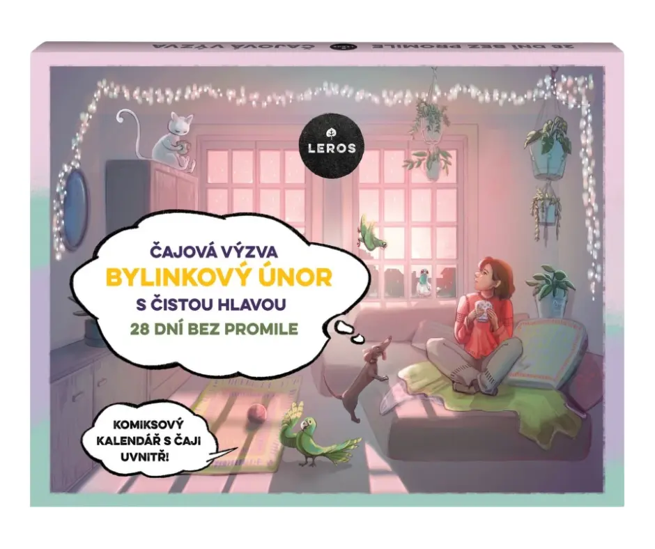 LEROS bylinkový únor s čistou hlavou 28ks