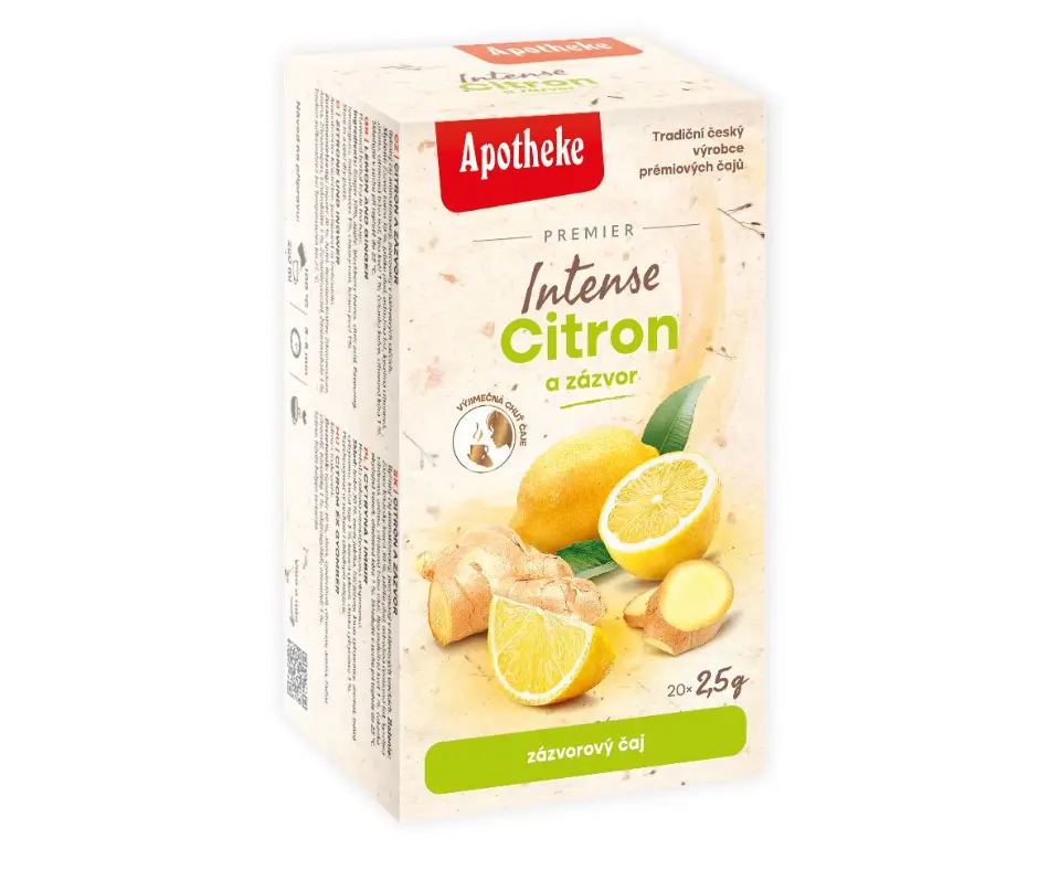 Levně APOTHEKE čaj pomeranč a zázvor Intense 20 x 2,5 g
