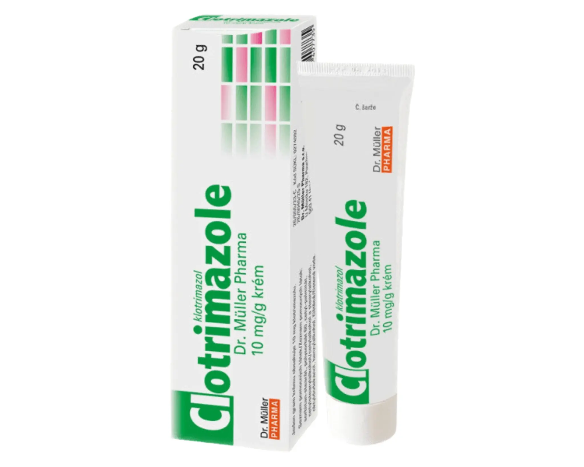 Levně CLOTRIMAZOLE DR. MÜLLER PHARMA 10MG/G CRM 1X20G II