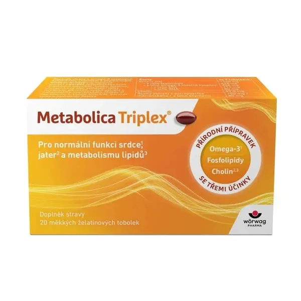 Levně Metabolica Triplex 20 želatinových tobolek