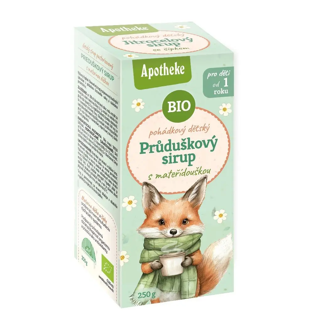 Levně Apotheke Bio Pohádkový sirup Průduškový 250 g
