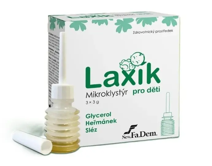 Levně Laxik mikroklystyr pro děti 3x3g