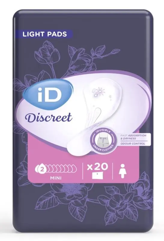 iD Discreet Light Pads Mini 20ks