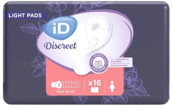 iD Discreet Light Pads Mini Plus 16ks
