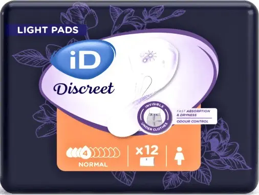 iD Discreet Light Pads Normal 12ks