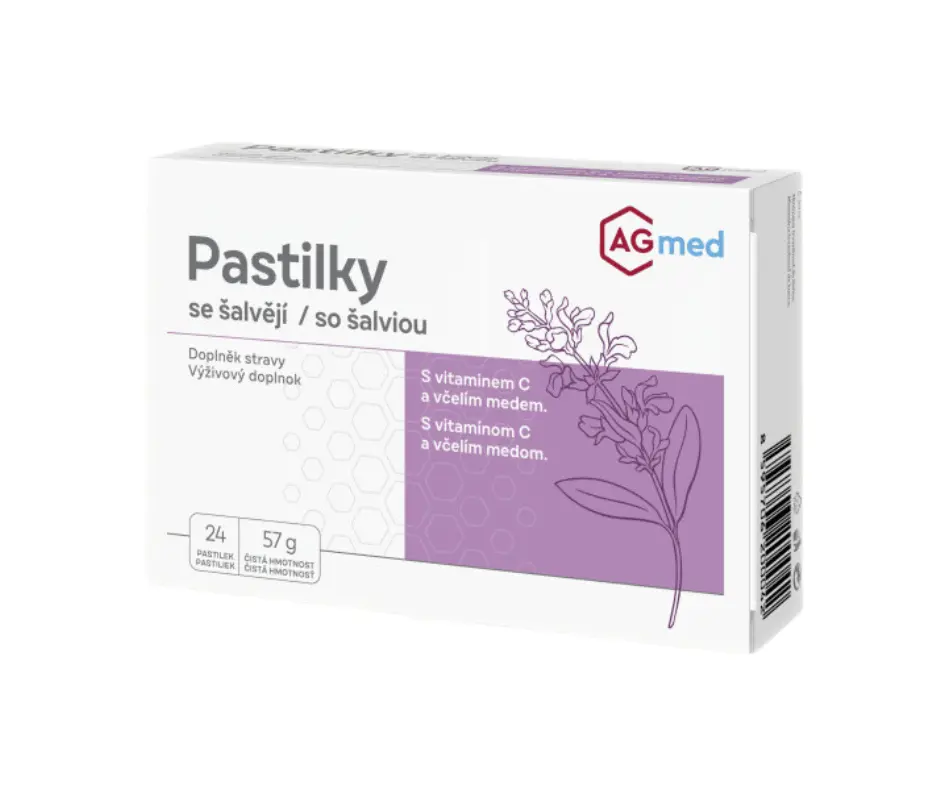 Pastilky s islandským lišejníkem 36ks AGmed
