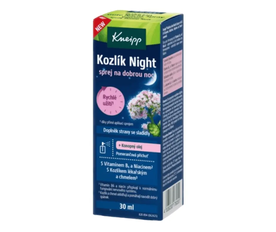 Kneipp Kozlík Night sprej na dobrou noc 30ml