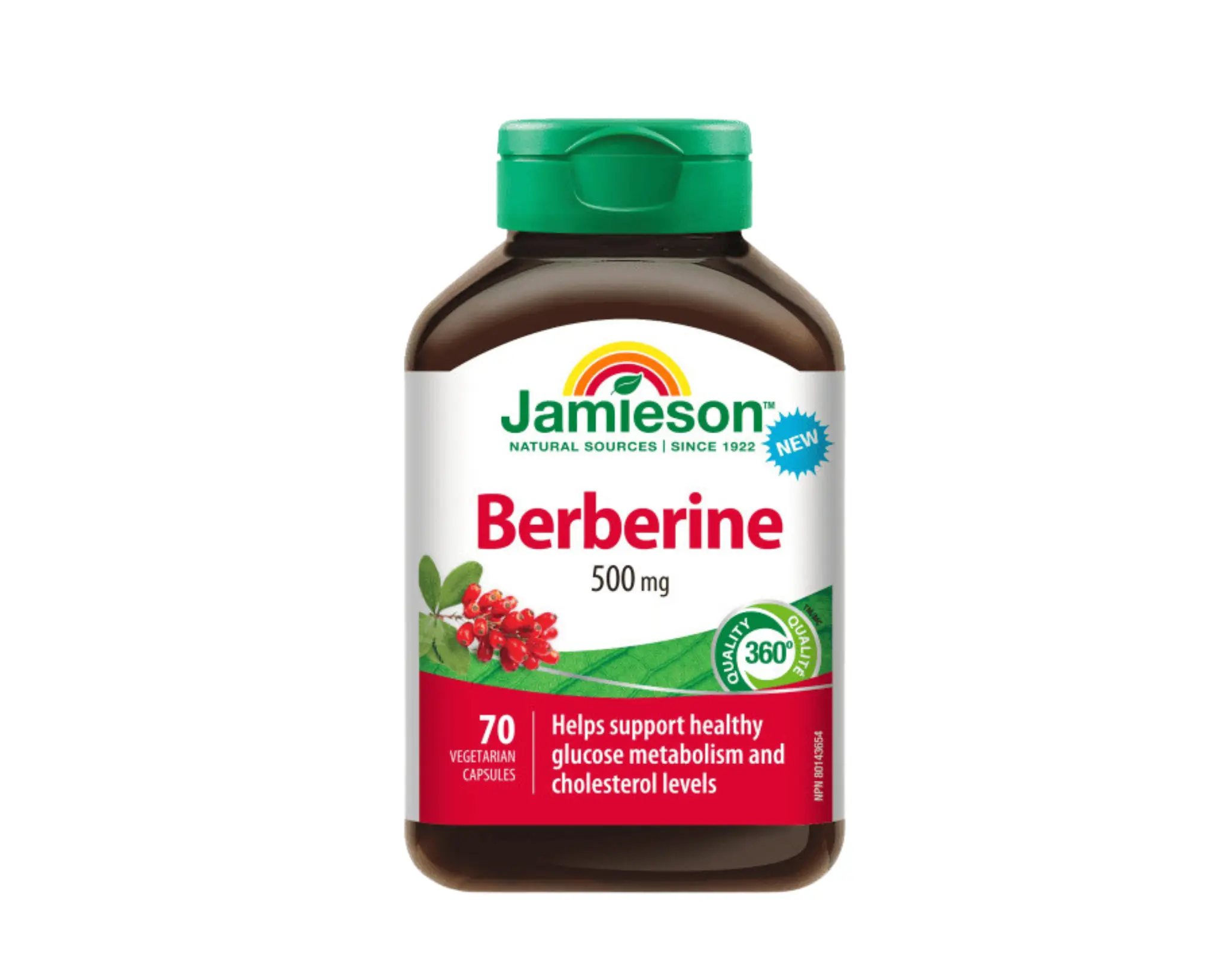 JAMIESON Berberin 500mg cps.70