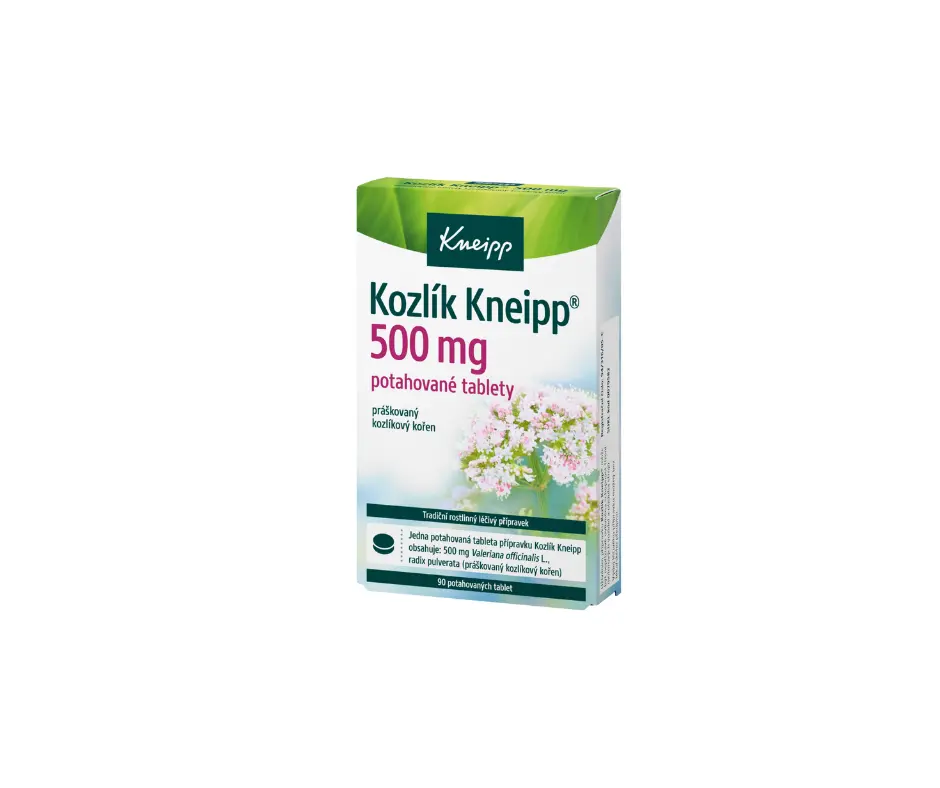 Kozlík Kneipp por.tbl.flm. 90 x 500 mg koupíte na Alphega.cz