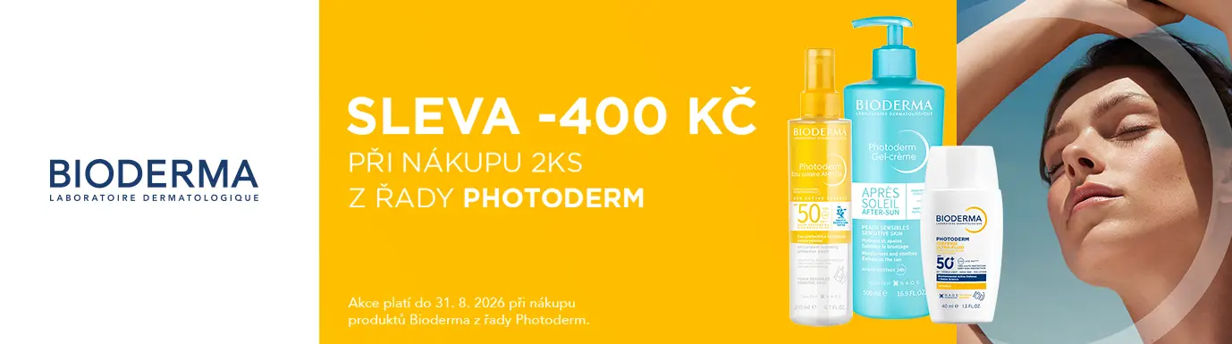Bioderma - sleva 400 Kč
