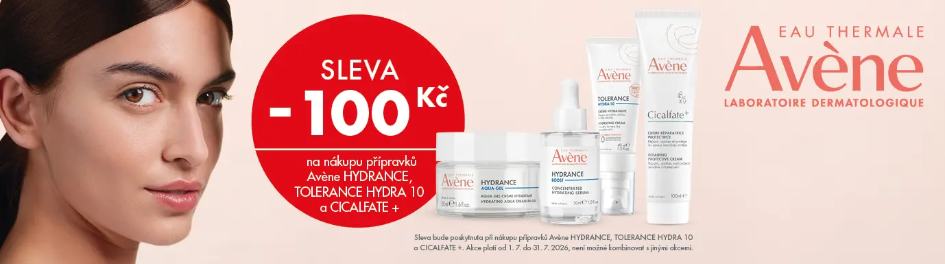 Avène sleva 100 Kč
