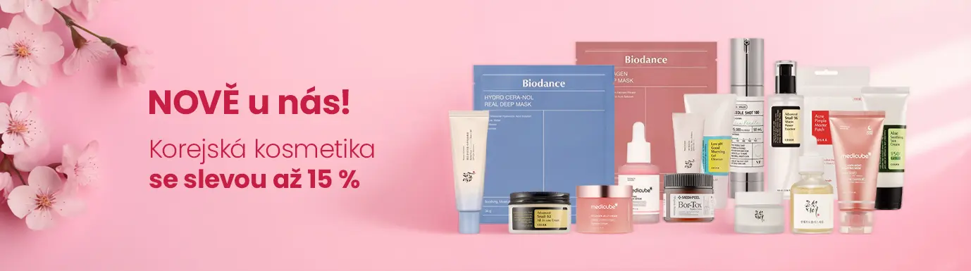 Korejská kosmetika sleva 15%